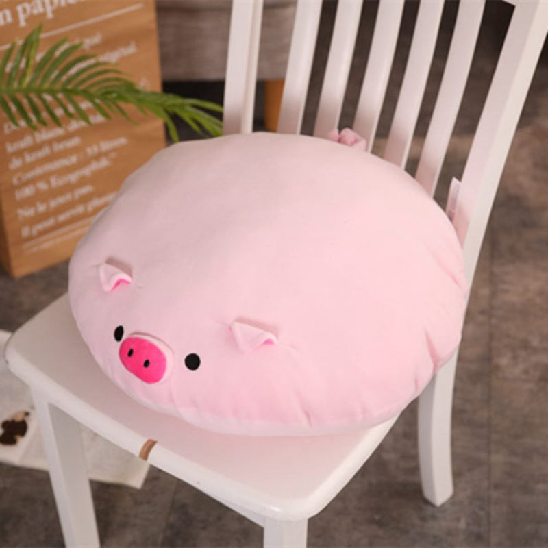 Peluche cochon rose avec un gros groin
