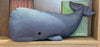 Coussin géant en peluche baleine