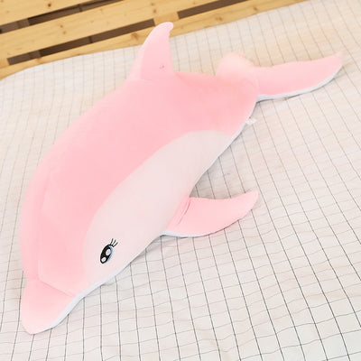 Dauphin Rose Peluche