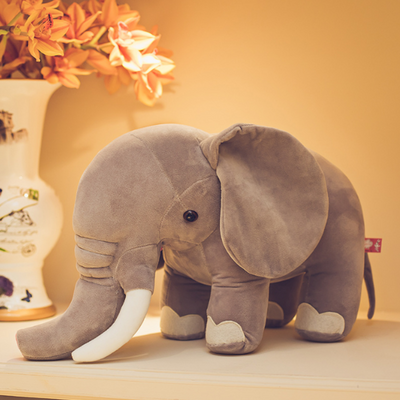 Peluche éléphant xxl sauvage