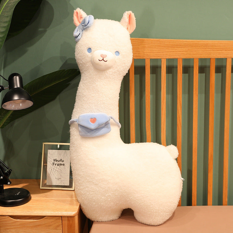 Peluche géante lama câlin
