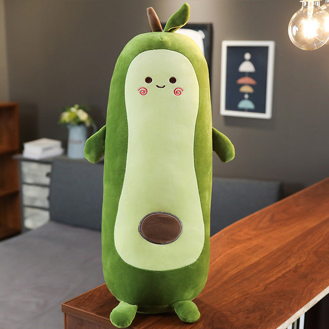 Fruit peluche avocat de 65 cm