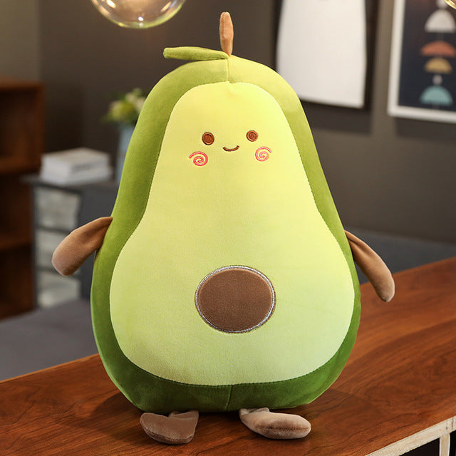 Peluche Avocat Géant douce et moelleuse