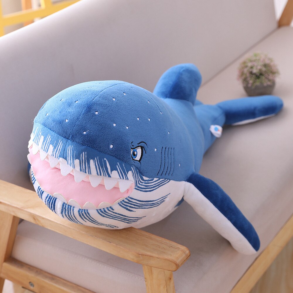 Peluche baleine WWF bleue ultra câline