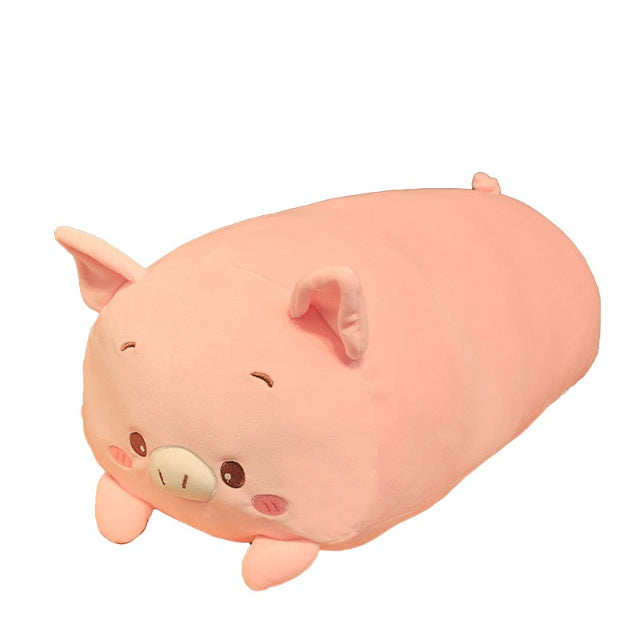 Jouet en cochon peluche géante