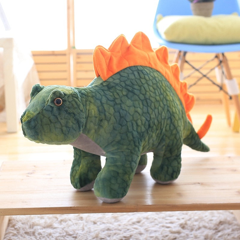 Dinosaure peluche préhistorique tout doux
