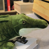 Peluche géante crocodile réaliste et animée
