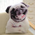 peluche chien blanc