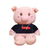 Peluche cochon vraiment géante souriante pour chambre d'enfant