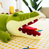 Peluche alligator hyper réaliste
