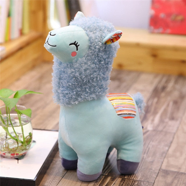 Peluche géante lama 100% coton
