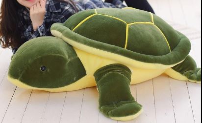Peluche géante tortue marine