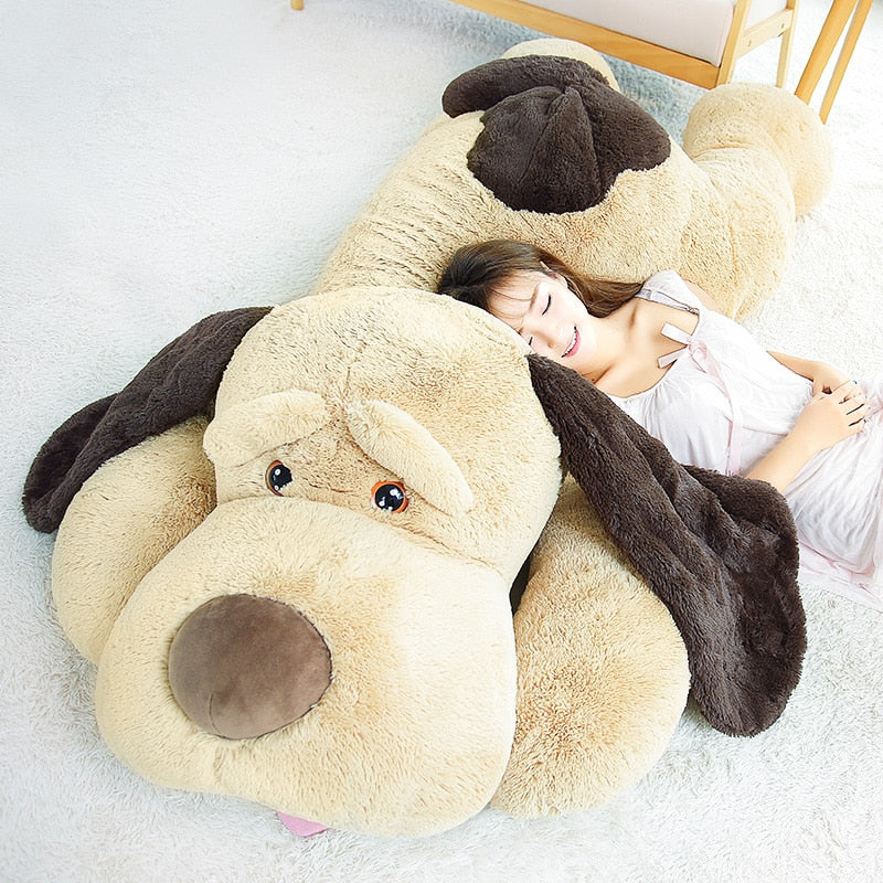 Peluche doudou chien gentil et confortable