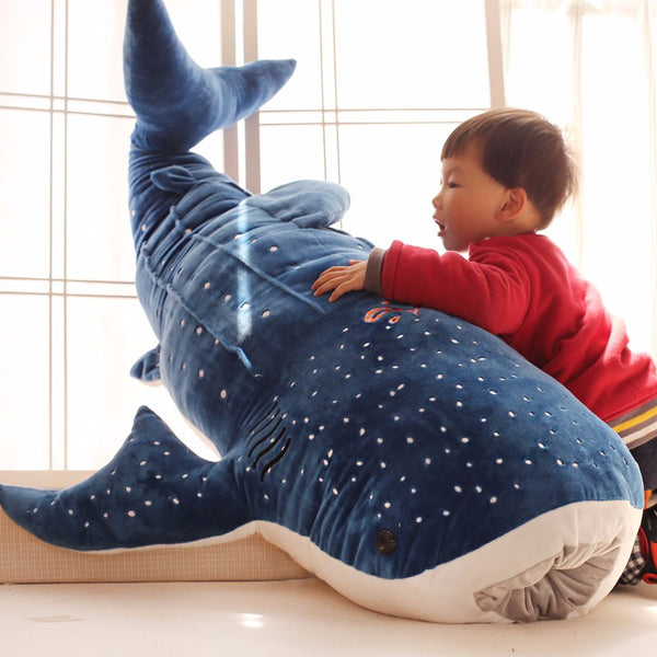 Peluche baleine bleue 30cm - L'atelier jouet