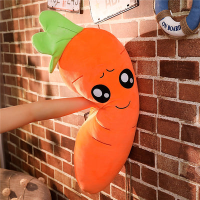 Peluche géante carotte mignonne