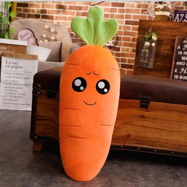 Peluche géante carotte mignonne