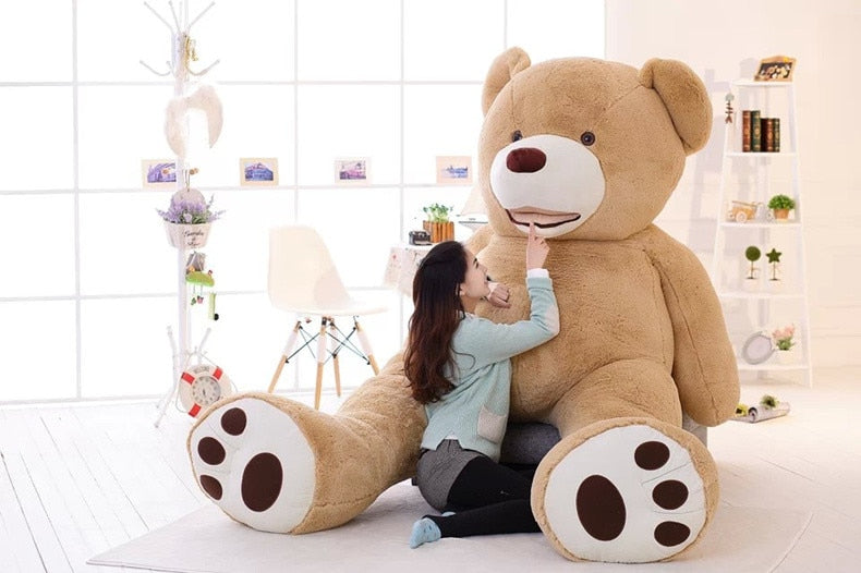 Une peluche ours à adopter par votre enfant et à chouchouter