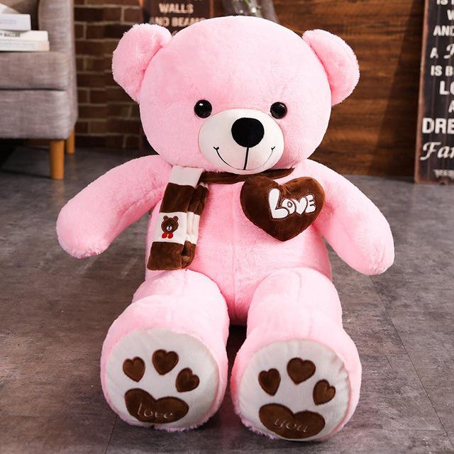 peluche en rose