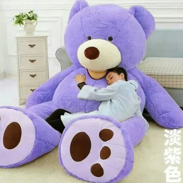 MorisMos Ours en Peluche Géant 130cm - Nounours XXL, Peluche Ours Lightbrown Douce et Câline, Cadeau d'amour pour Petite Amie, Femme, Enfant, Filles, Amoureux, Noël & Anniversaire MorisMos Ours en Peluche Géant 130cm - Nounours XXL, Peluche Ours Lightbrown Douce et Câline, Cadeau d'amour pour Petite Amie, Femme, Enfant, Filles, Amoureux, Noël & Anniversaire